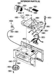 Interior Parts 2 parts for Kenmore Microwave 721.80599000 (72180599000, 721 80599000) from AppliancePartsPros.com