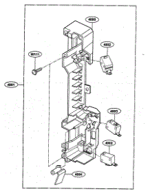 Latch Board Parts parts for Kenmore Microwave 721.80599200 (72180599200, 721 80599200) from AppliancePartsPros.com