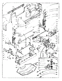 Wringer And Wringer Gear Case Assembly parts for Kenmore Washer 110.6002801 (1106002801, 110 6002801) from AppliancePartsPros.com