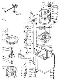 Machine Sub-Assembly parts for Kenmore Washer 110.6004201 (1106004201, 110 6004201) from AppliancePartsPros.com