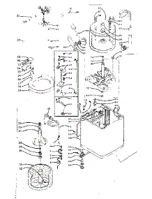 Machine Sub-Assembly parts for Kenmore Washer 110.6004300 (1106004300, 110 6004300) from AppliancePartsPros.com