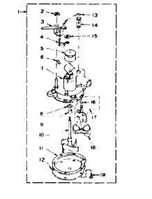Pump Assembly parts for Kenmore Washer 110.6004430 (1106004430, 110 6004430) from AppliancePartsPros.com