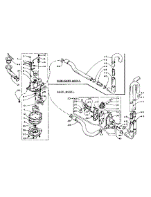 Water System parts for Kenmore Washer 110.6004500 (1106004500, 110 6004500) from AppliancePartsPros.com