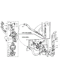 Water System parts for Kenmore Washer 110.6004502 (1106004502, 110 6004502) from AppliancePartsPros.com