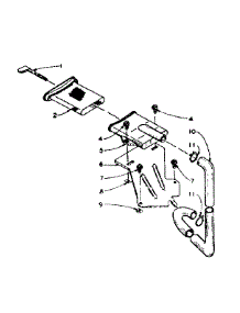 Filter Assembly parts for Kenmore Washer 110.6004503 (1106004503, 110 6004503) from AppliancePartsPros.com