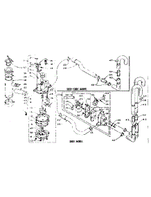 Water System parts for Kenmore Washer 110.6004503 (1106004503, 110 6004503) from AppliancePartsPros.com