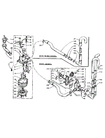 Water System parts for Kenmore Washer 110.6004600 (1106004600, 110 6004600) from AppliancePartsPros.com