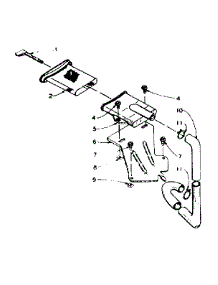 Filter Assembly parts for Kenmore Washer 110.6004702 (1106004702, 110 6004702) from AppliancePartsPros.com