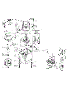 Machine Sub-Assembly parts for Kenmore Washer 110.6004753 (1106004753, 110 6004753) from AppliancePartsPros.com