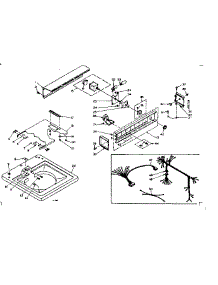 Top And Console Assembly parts for Kenmore Washer 110.6004762 (1106004762, 110 6004762) from AppliancePartsPros.com