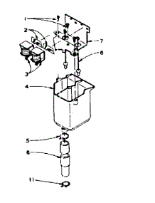 Dispenser Assembly parts for Kenmore Washer 110.6004802 (1106004802, 110 6004802) from AppliancePartsPros.com
