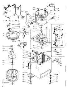 Machine Sub-Assembly parts for Kenmore Washer 110.6004802 (1106004802, 110 6004802) from AppliancePartsPros.com