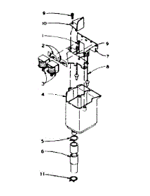 Dispenser Assembly parts for Kenmore Washer 110.6004803 (1106004803, 110 6004803) from AppliancePartsPros.com