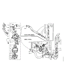Water System parts for Kenmore Washer 110.6004852 (1106004852, 110 6004852) from AppliancePartsPros.com