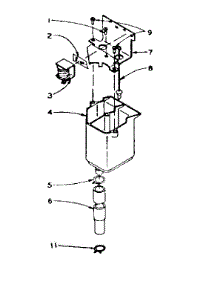 Dispenser Assembly parts for Kenmore Washer 110.6004950 (1106004950, 110 6004950) from AppliancePartsPros.com