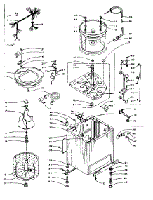 Machine Sub-Assembly parts for Kenmore Washer 110.6004951 (1106004951, 110 6004951) from AppliancePartsPros.com