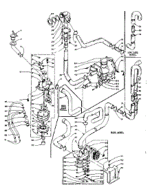 Water System parts for Kenmore Washer 110.6004951 (1106004951, 110 6004951) from AppliancePartsPros.com