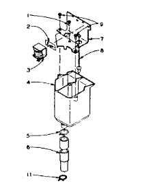 Dispenser Assembly parts for Kenmore Washer 110.6004951 (1106004951, 110 6004951) from AppliancePartsPros.com