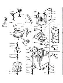 Machine Sub-Assembly parts for Kenmore Washer 110.6004952 (1106004952, 110 6004952) from AppliancePartsPros.com