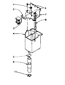 Dispenser Assembly parts for Kenmore Washer 110.6004952 (1106004952, 110 6004952) from AppliancePartsPros.com