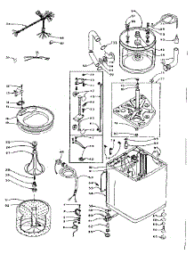 Machine Sub-Assembly parts for Kenmore Washer 110.6005210 (1106005210, 110 6005210) from AppliancePartsPros.com