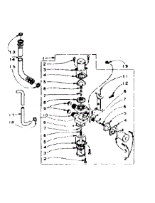 Mixing Valve Assembly parts for Kenmore Washer 110.6005301 (1106005301, 110 6005301) from AppliancePartsPros.com