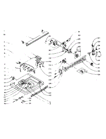 Top And Console Assembly parts for Kenmore Washer 110.6005351 (1106005351, 110 6005351) from AppliancePartsPros.com