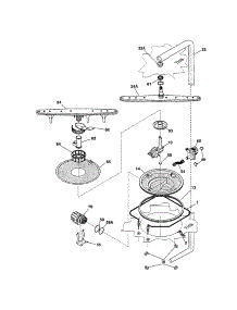 Motor And Pump parts for Kenmore Dishwasher 587.16169400 (58716169400, 587 16169400) from AppliancePartsPros.com