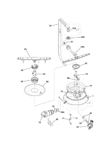 Motor & Pump parts for Kenmore Dishwasher 587.16253400 (58716253400, 587 16253400) from AppliancePartsPros.com