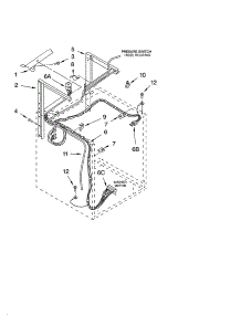 Dryer Support And Washer Parts parts for Kenmore Washer Dryer Combo 110.1820296 (1101820296, 110 1820296) from AppliancePartsPros.com