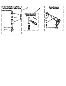 Water System parts for Kenmore Washer 110.18522790 (11018522790, 110 18522790) from AppliancePartsPros.com