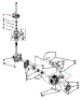 Brake, Clutch, Gearcase, Motor And Pump