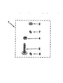 Miscellaneous parts for Kenmore Washer 110.18702790 (11018702790, 110 18702790) from AppliancePartsPros.com