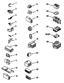 Wiring Harness parts for Kenmore Washer 110.18702790 (11018702790, 110 18702790) from AppliancePartsPros.com