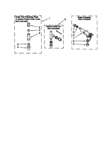 Water System parts for Kenmore Washer 110.20072990 (11020072990, 110 20072990) from AppliancePartsPros.com