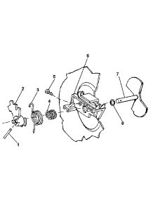 Detergent Cup parts for Kenmore Dishwasher 587.1710591 (5871710591, 587 1710591) from AppliancePartsPros.com