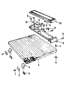 Top Details parts for Kenmore Dishwasher 587.1717585 (5871717585, 587 1717585) from AppliancePartsPros.com