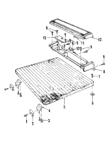 Top parts for Kenmore Dishwasher 587.1717586 (5871717586, 587 1717586) from AppliancePartsPros.com