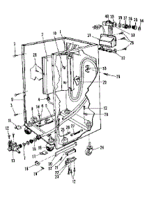 Frame Details parts for Kenmore Dishwasher 587.1737581 (5871737581, 587 1737581) from AppliancePartsPros.com