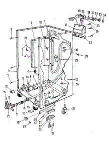 Frame Details parts for Kenmore Dishwasher 587.1737583 (5871737583, 587 1737583) from AppliancePartsPros.com