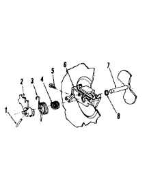 Detergent Cup Details parts for Kenmore Dishwasher 587.1744581 (5871744581, 587 1744581) from AppliancePartsPros.com