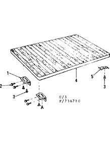 Rack Assembly parts for Kenmore Dishwasher 587.736710 (587736710, 587 736710) from AppliancePartsPros.com