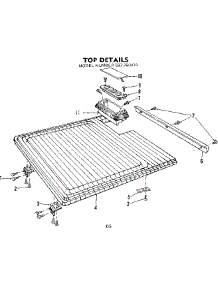 Top Details parts for Kenmore Dishwasher 587.750410 (587750410, 587 750410) from AppliancePartsPros.com