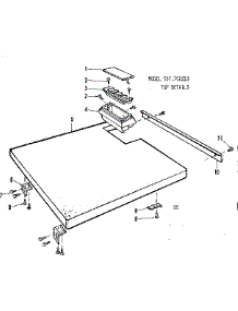 Top Details parts for Kenmore Dishwasher 587.760210 (587760210, 587 760210) from AppliancePartsPros.com