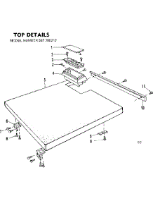 Top Details parts for Kenmore Dishwasher 587.760212 (587760212, 587 760212) from AppliancePartsPros.com