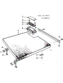 Top Details parts for Kenmore Dishwasher 587.760410 (587760410, 587 760410) from AppliancePartsPros.com