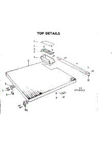 Top Details parts for Kenmore Dishwasher 587.760412 (587760412, 587 760412) from AppliancePartsPros.com