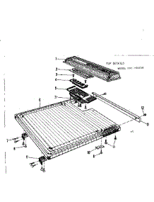 Top Details parts for Kenmore Dishwasher 587.760610 (587760610, 587 760610) from AppliancePartsPros.com