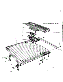 Top Details parts for Kenmore Dishwasher 587.760710 (587760710, 587 760710) from AppliancePartsPros.com