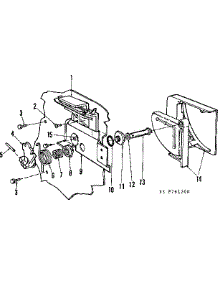 Detergent Cup Details parts for Kenmore Dishwasher 587.761200 (587761200, 587 761200) from AppliancePartsPros.com